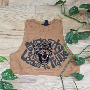 Forever 21 Curiosity Often Leads to Trouble Top